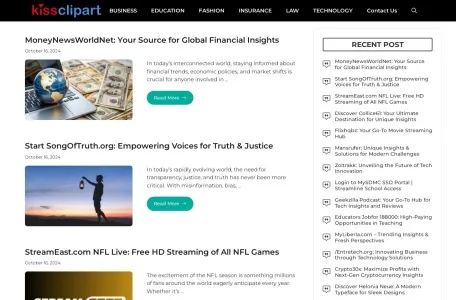 KissClipart网页截图,KissClipart网页快照