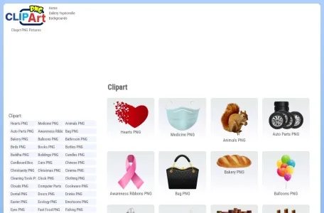 ClipartPNG网页截图,ClipartPNG网页快照