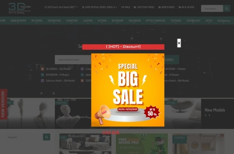 3Dmili网页截图,3Dmili网页快照