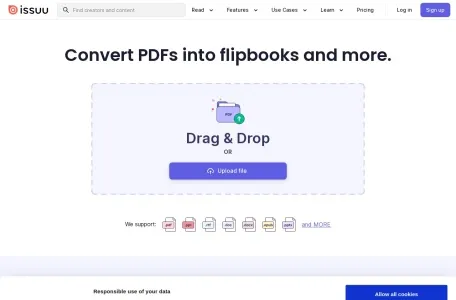 Issuu网页截图,Issuu网页快照
