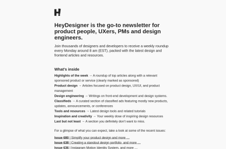 Heydesigner网页截图,Heydesigner网页快照