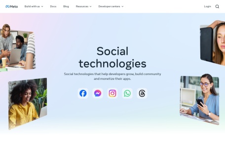 Facebook Developer网页截图,Facebook Developer网页快照