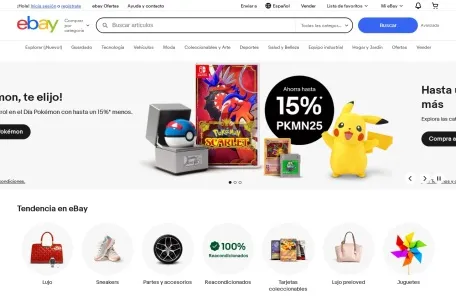 ebay墨西哥网页截图,ebay墨西哥网页快照