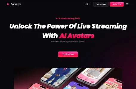 BocaLive网页截图,BocaLive网页快照