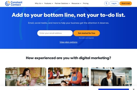 Constant Contact网页截图,Constant Contact网页快照