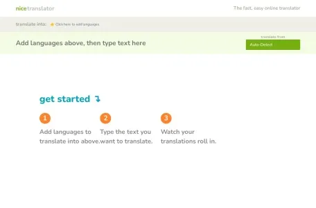 Nice Translator网页截图,Nice Translator网页快照