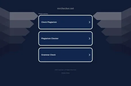 MrChecker网页截图,MrChecker网页快照
