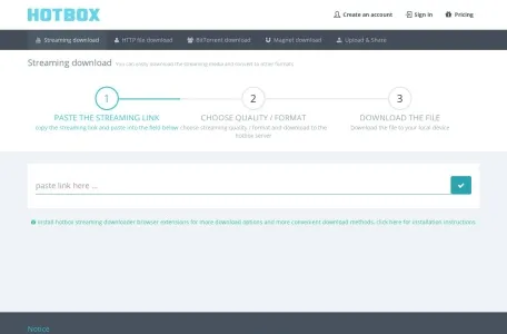 Hotbox网页截图,Hotbox网页快照