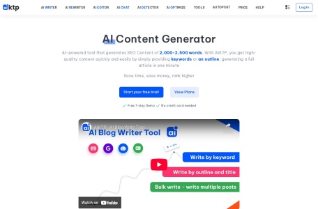 AI Keywords To Posts网页截图,AI Keywords To Posts网页快照