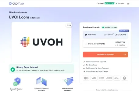 Uvoh网页截图,Uvoh网页快照