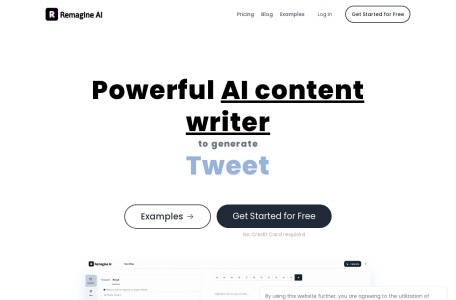 Remagine AI网页截图,Remagine AI网页快照