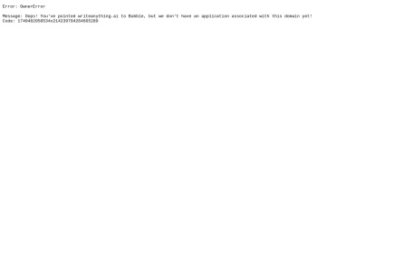 WriteAnythingAI,WriteAnythingAI官网截图,写作神器.ai是一个基于人工智能技术的写作助手，帮助用户快速轻松地创建高质量的内容。它利用先进的算法和机器学习技术，根据用户的关键词生成内容，确保在搜索引擎上排名靠前并保持听众的参与度。