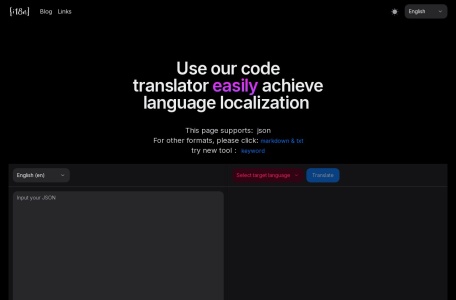 I18n Code网页截图,I18n Code网页快照