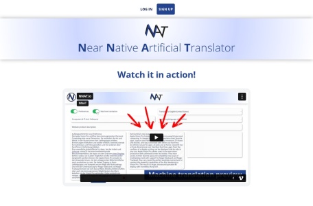 NNAT – Near Native Artificial Translator网页截图,NNAT – Near Native Artificial Translator网页快照