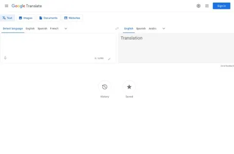 Google翻译网页截图,Google翻译网页快照