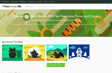 Freedesignfile网页截图,Freedesignfile网页快照