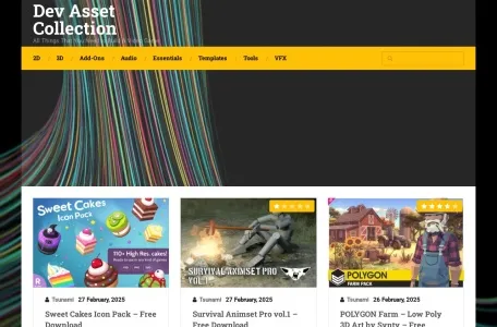 Unity Asset Collection网页截图,Unity Asset Collection网页快照