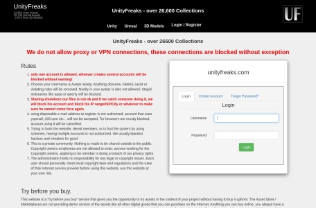 UnityFreaks网页截图,UnityFreaks网页快照