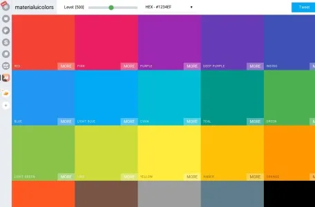 materialuicolors网页截图,materialuicolors网页快照