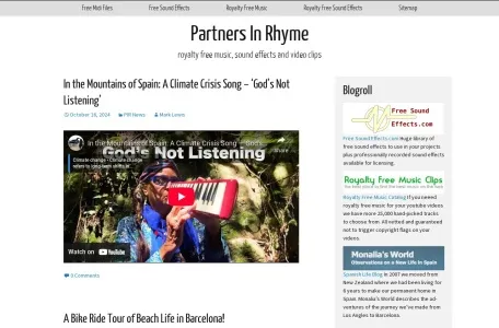 Partners In Rhyme网页截图,Partners In Rhyme网页快照