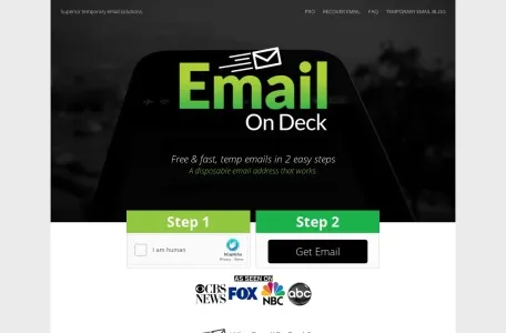 Email On Deck网页截图,Email On Deck网页快照
