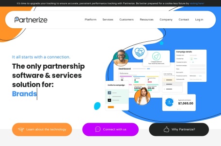 Partnerize网页截图,Partnerize网页快照