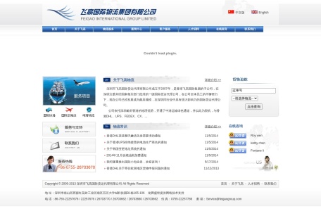飞高物流网页截图,飞高物流网页快照