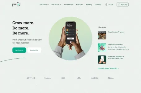 PayUmoney网页截图,PayUmoney网页快照