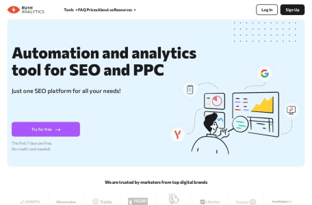 Rush Analytics网页截图,Rush Analytics网页快照