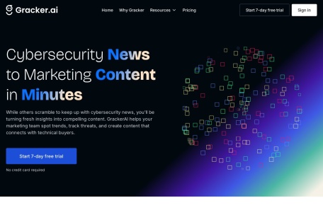 GrackerAI网页截图,GrackerAI网页快照