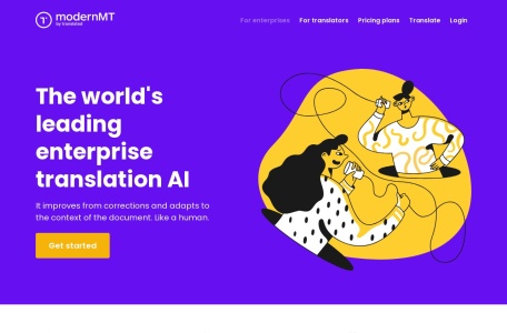 modernmt.com网页截图,modernmt.com网页快照