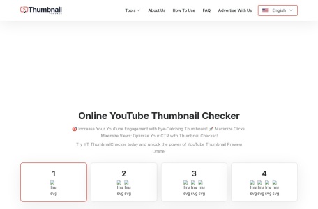 YouTube Thumbnail Checker,YouTube Thumbnail Checker官网截图,检查YouTube缩略图的最佳工具