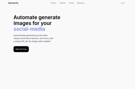 Automate Your Image with Bannerify网页截图,Automate Your Image with Bannerify网页快照