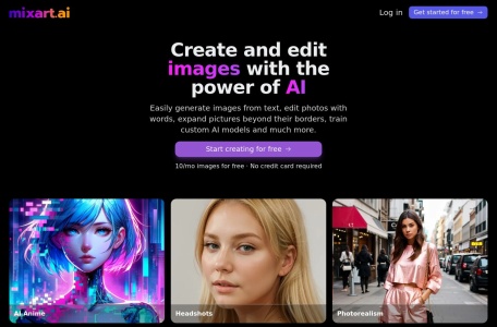 mixart.ai网页截图,mixart.ai网页快照
