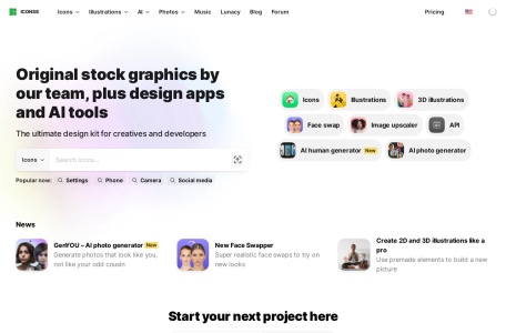 AI Illustration Generator AI网页截图,AI Illustration Generator AI网页快照
