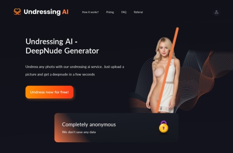 Undressing AI网页截图,Undressing AI网页快照