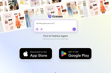 Gensmo – Snap & Style: Turn Your Moments into Magic,Gensmo – Snap & Style: Turn Your Moments into Magic官网截图,Gensmo 是一款下一代 AI 图片搜索应用，根据用户的需求提供创意穿搭建议、礼物推荐等。