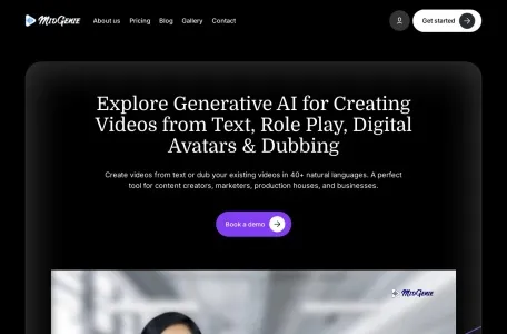 Midgenie网页截图,Midgenie网页快照