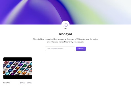 Iconify,Iconify官网截图,IconifyAI.com是一款由人工智能驱动的应用图标生成器，用户可以在几秒钟内创建独特、漂亮和专业的应用图标。通过人工智能的帮助，用户可以轻松将文本转换为可立即使用的标志。