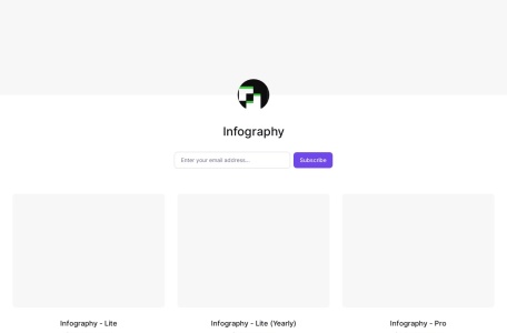 Infography,Infography官网截图,将您的博客转化为令人惊叹、可共享的信息图