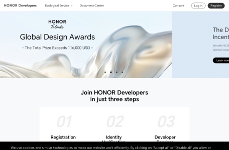 荣耀字体Honor Sans网页截图,荣耀字体Honor Sans网页快照