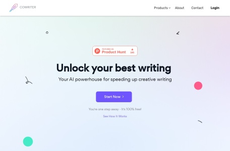 Co Writer,Co Writer官网截图,CoWriter是一个AI驱动的工具，用于优化您的营销内容
