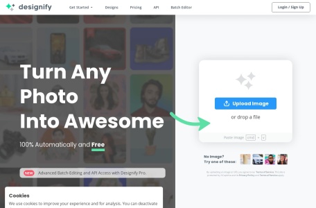 Designify网页截图,Designify网页快照