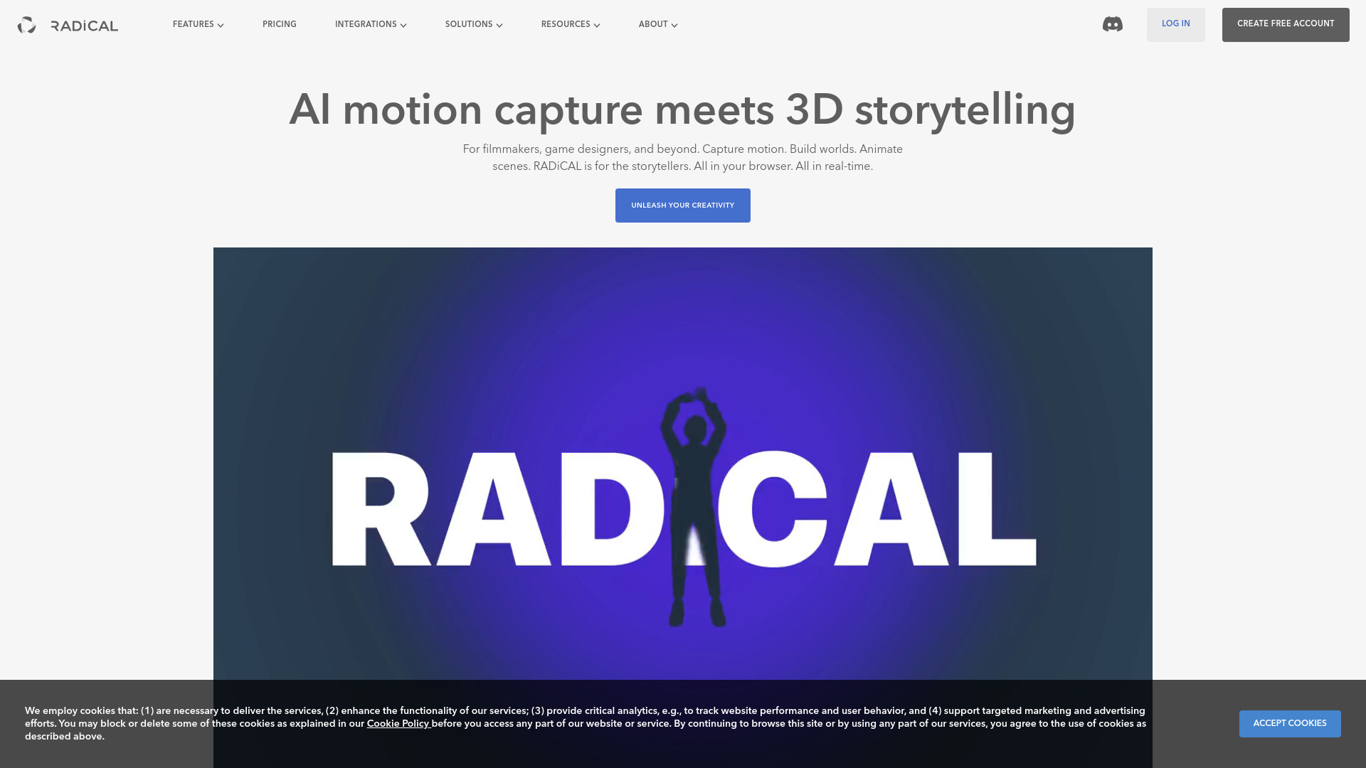 RADiCAL网页截图,RADiCAL网页快照