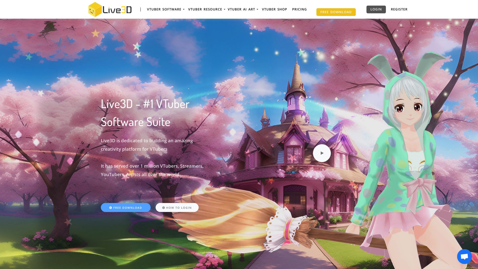 Live3D网页截图,Live3D网页快照