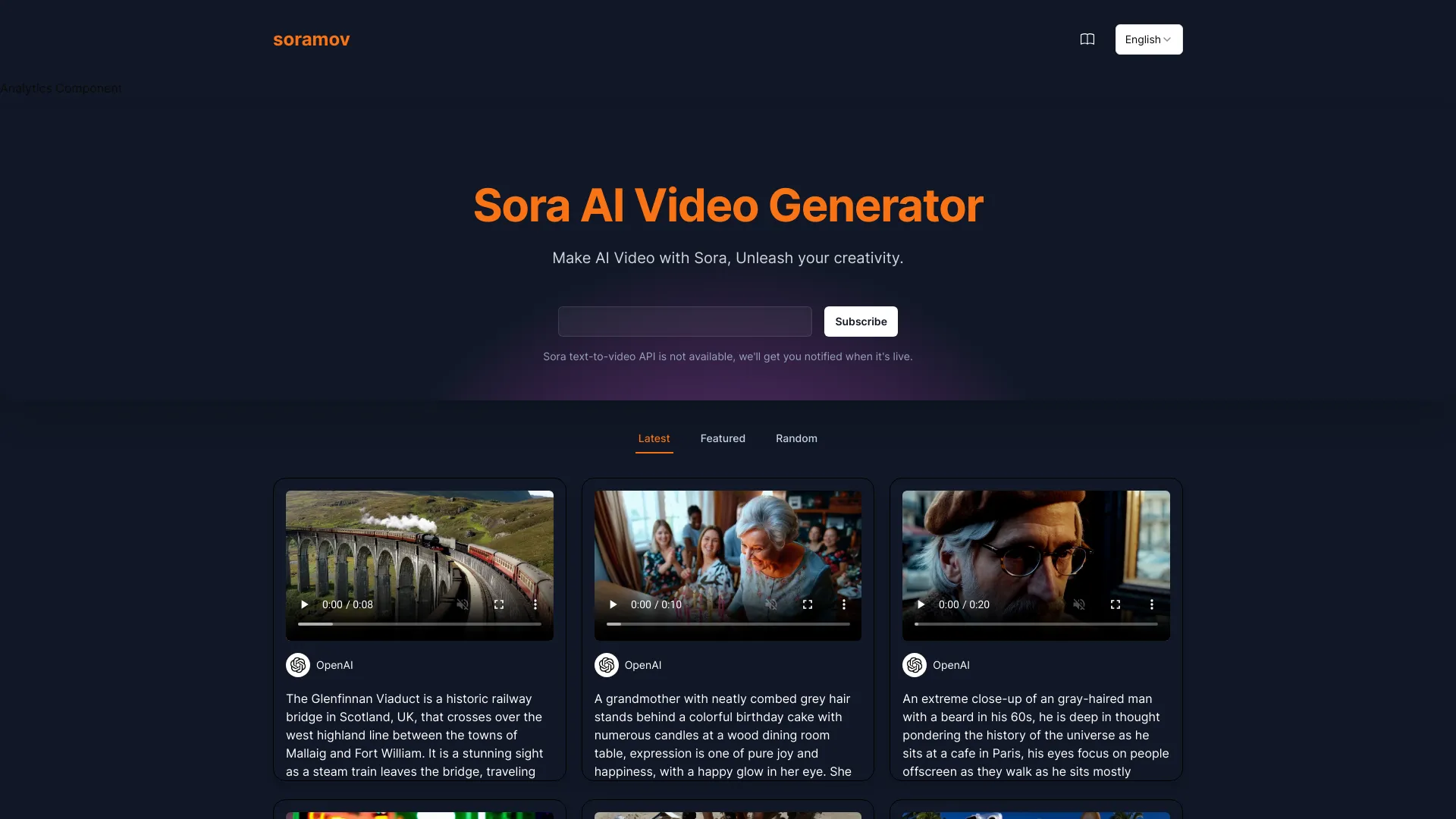 soramov网页截图,soramov网页快照