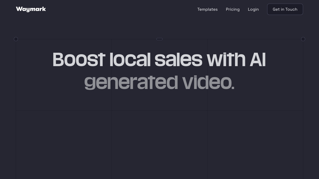 Waymark网页截图,Waymark网页快照
