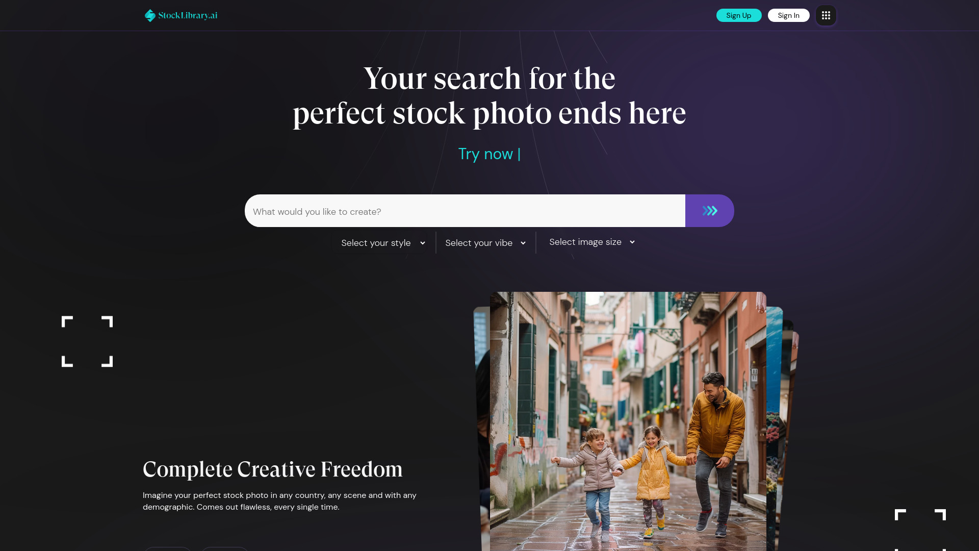 StockLibrary.ai网页截图,StockLibrary.ai网页快照
