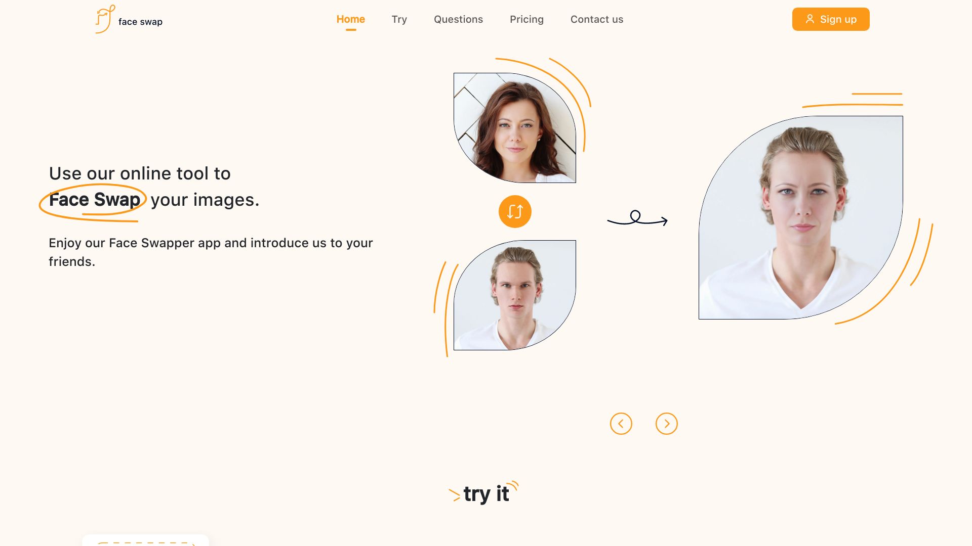 face swapper online网页截图,face swapper online网页快照