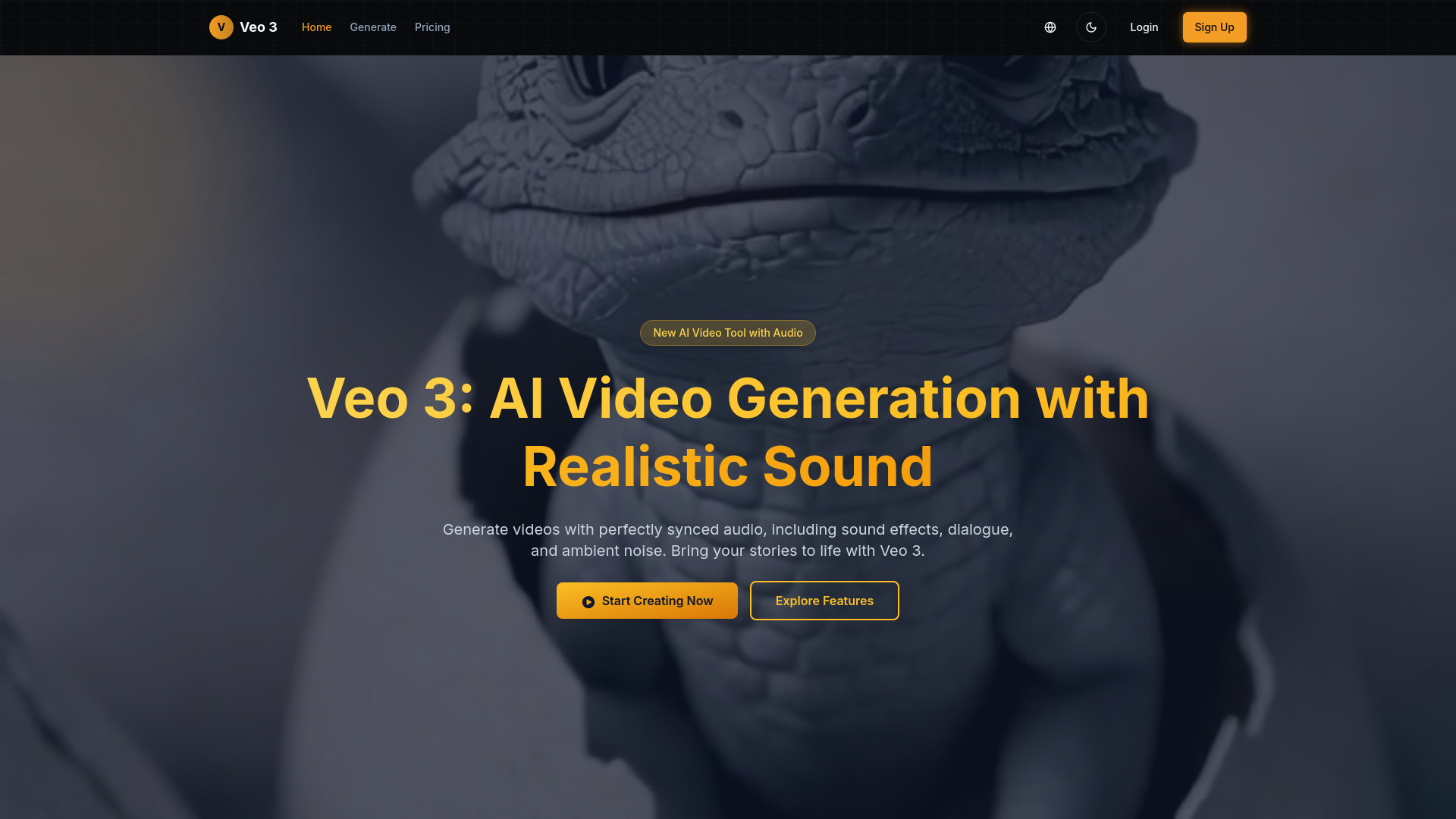 Veo3网页截图,Veo3网页快照